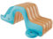 Inflatable Water Slide, Backyard Blow Up Splash Toy, Built-In Sprayer and Climbing Wall, Water Game Set for Yard, Garden, Park, Outdoor Parties, 68.95x41.37x29.55 Inches