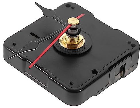 Uonlytech Kit de Mécanisme d'Horloge Pièces de Rechange Moteur d'Horloge à Piles pour Horloge Murale Table Taille Petite 1 Kit