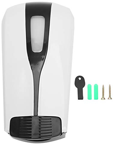 Zoeyilan Wand montierte manuelle Seifenspender Badezimmer Flüssigseife Spender 500 ml Kinder sicher (Drop -Version)