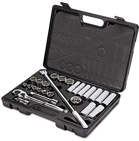 Stanley 85-434 26 Piece 1/2-Inch Drive Socket Set