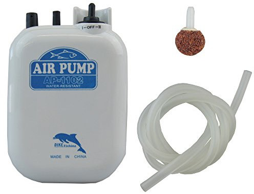 Air Pumo 1502 Sauerstoff Pumpe Deluxe für Köderfische 2X Speed