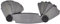 Vogel Radienschablone 16 Blatt, 7,5-15,0 mm, 472106.0