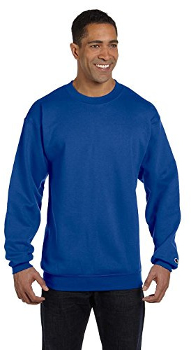 Champion Double Dry Action Fleece Crew Royal Blue