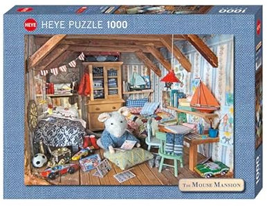 Heye 29558 - Standardpuzzle, Karina Schaapma, Mansion Reader, 1000 Teile