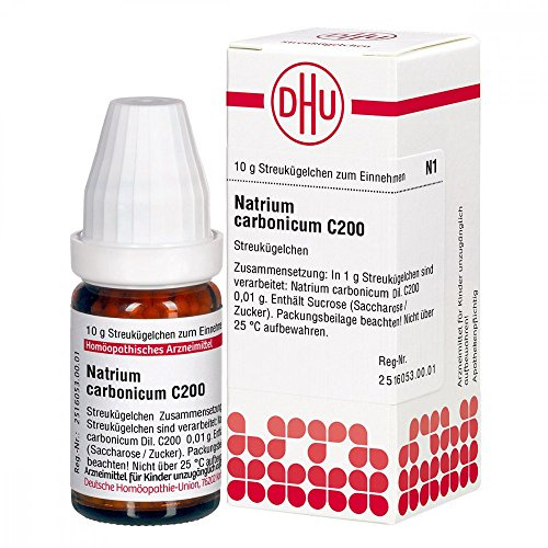 DHU Natrium carbonicum C200 Streukügelchen, 10 g Globuli