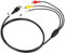 vhbw cavo AV USB - RCA compatibile con HDD-Player, impianti AV-stereo - Connettori USB A 2.0 & 3 RCA, 1,4m, nero