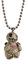 Facynde Hexe Halskette | Voodoo-Puppe Anhänger Armband Halskette baumeln Schlüsselanhänger,Voodoo-Puppe Anhänger Halskette Schmuck Schlüsselanhänger