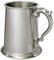 Wentworth Pewter - Chope de 1 pinte avec poignée décorée, finition antique
