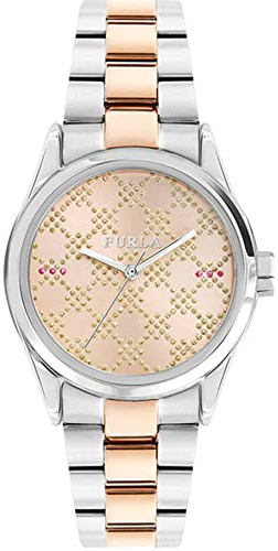 FURLA Damen Armbanduhr Analog Quarz Edelstahl R4253101520