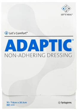 Adaptic 7,6x20,3 cm Feuchte Wundauflage