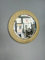 Medusa Spiegel Mäander Style 3D Relief Wandrelief Bild Wandbild Figurenspiegel 6604 Gold 46x46cmcm Spieglein