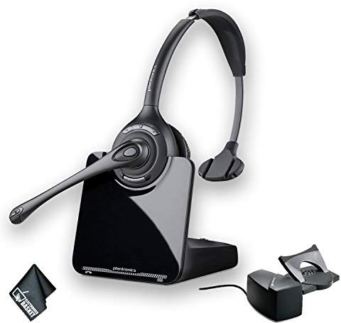 Plantronics CS510 Wireless Headset System Bundle + HL10 Handset Lifter