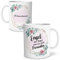 OWLBOOK® Personalisierte Geschenke für Frauen Tasse Personalisiert Engel beste Freundin Tasse mit Spruch Geschenke Geschenkideen für die beste Freundin zum Geburtstag Keramik 300 ml