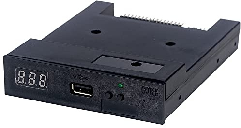 GoTEK SFR1M44-U100 3,5 Zoll 1,44MB USB SSD Diskettenlaufwerk Emulator schwarz