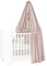 Leander Himmel für Leander Classic Babybett - dusty rose
