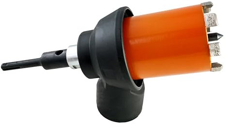 Diamant Dosensenker mit Absaugung | 68 und 82 mm (SET 3: Ø 68 mm - Bohrtiefe: 70 mm)