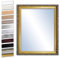 Bilderdepot24 Wandspiegel Spiegel Badspiegel Holzrahmen komplett mit Echtglas - Gold Antik - ca. 80x60 cm I SUA-6071 V-IV