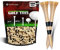SAPLIZE Golf Bambus Tees,150 Stück (54mm) - Biologisch abbaubar, haltbarer und Stabiler Golf Tees