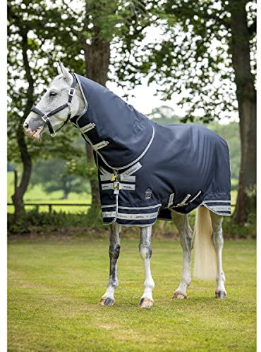 LeMieux Outdoordecke Arika Featherweight Turnout 0gr Dunkelblau 155 cm - 155 cm - Dunkelblau