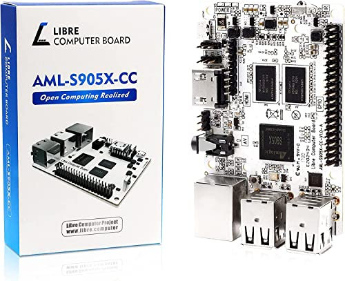 Libre Computer Project AML-S905X-CC Le Potato 64-Bit Einzelplatinen-Computer Pi 3 Alternative (2 GB, 2er-Pack)