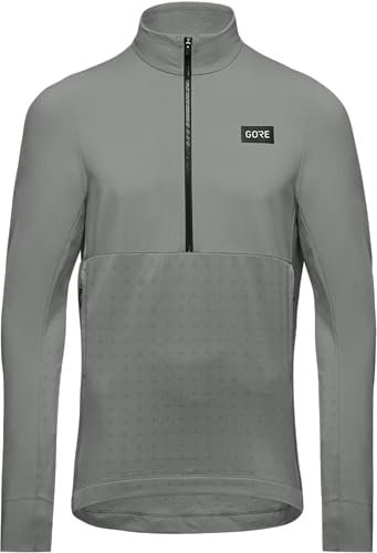 GOREWEAR TrailKPR Hybrid 1/2-Zip Herren, Lab Gray, XXL