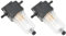 Elemento filtrante separatore acqua olio filtro separatore gasolio acqua 2 pezzi Filtro acqua 6 mm Diametro esterno 6 mm Servizio duraturo rimovibile per Filtri carburante