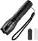 Firschoie Lampe torche LED Ultra Puissante, Lampe de Poche mit Tactique Étanche, zoomable led flashlight,5 Modes, Flashlight à piles pour le Camping, Le Plein Air, Les Urgences, La Randonnée