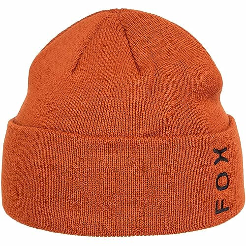 Fox Wordmark Beanie (one Size, Burnt orange)