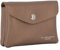 Porte-Monnaie et Cartes en Similicuir Souple - Portefeuille Pochette à Magnétique - Taille Petite - Pratique Léger - Marron Métal