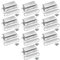 Selyse Lot de 10 aimants de porte magnétiques pour portes d'armoire, solides - 8 kg - En acier inoxydable - Ferme-porte magnétique - Pour meubles et portes de balcon