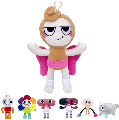 HYDTQCL Dandy Horror Games Plush, 30 cm Dandys World Plush, für Jungen Mädchen Kinder Fans Geburtstag Geschenk (F)