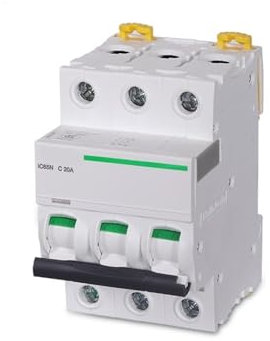 DAISHUJIE Interruttore Magnetotermico Interruttore Automatico Interruttore Pneumatico IC65N C25 1P+N C20A 2P 3P C25A 3P C63A 4P 1A 2A 4A 6A 10A 16A 20A 25A 32A 40A 50A 63A(3P,4A)