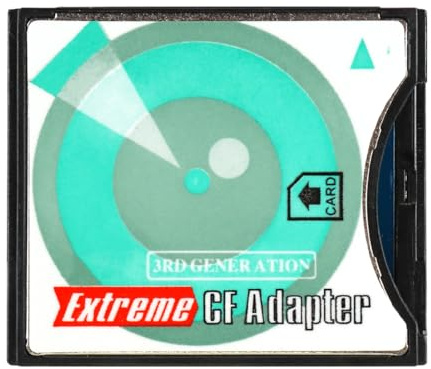 Alnicov Kamera SD SDHC SDXC Auf High-Speed Extreme Compact Flash CF Typ I Speicherkartenadapter