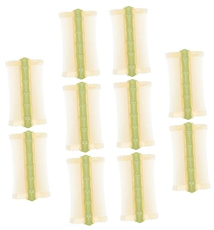 BESTYASH 10 Piezas Peines de Plástico de Doble Cara Peine de Dientes Finos para Masajear el Cabello para Uso Diario