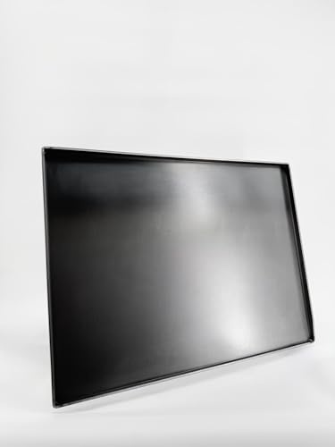 turk - schmiedeeiserne Grillplatte mit Rand für alle Herdarten (450 mm x 600 mm x 20 mm)