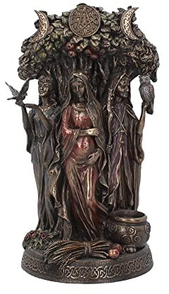 Nemesis Now Jungfrau, Mutter, Krone, 32 cm, Bronze