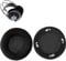 K712 Ohrpolster Ersatz OhrKissen Muffs Teile Kompatibel mit AKG K702 K701 K601 K612 K712 Q701 Q702 Kopfhörer. (Schwarz)