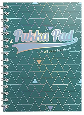 Pukka Pad Glee Notizblock, A5, Spiralbindung, Grün