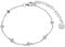 XENOX® | Krappe Armband - Damen Armband aus 925/- Sterlingsilber mit Zirkonia-Steinen | XS2037