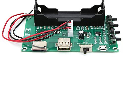 XH A150 Digital Bluetooth Amplifier Board 10W Rechargeable Dual Channel Amplifier Module Audio Parts for DIY Small SpeakerElectrical auxiliary materials