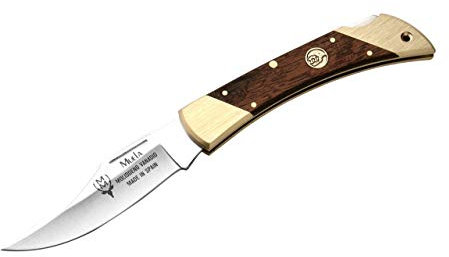 Muela Unisex – Erwachsene 25-m Taschenmesser, Braun, 18.5