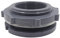 Horiznext Raccord de cloison en PVC NPT1-1/2, connecteur de tuyau en plastique pour baril de pluie, adaptateur de tuyau d'arrosage, kit de robinet, réservoir d'eau, seau de vidange (1 pièce)