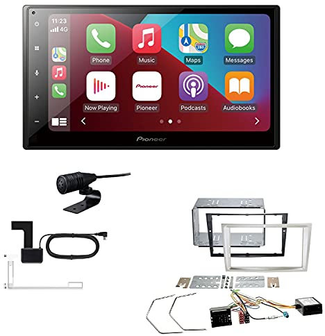 Pioneer SPH-DA160DAB 2-DIN Autoradio CarPlay Android Auto Bluetooth DAB USB passend für Opel Corsa D 2006-2014 inkl Canbus