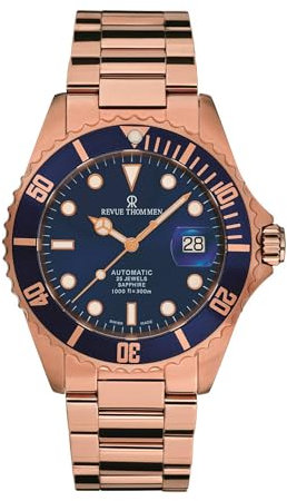 Revue Thommen Herren Armbanduhr 42 mm Armband Edelstahl 17571.2167
