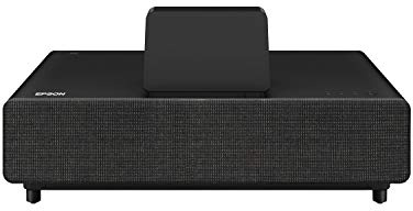 Epson EpiqVision Ultra LS500 Laser Ultra Short Throw Projector, 4000 lumens, 4K PRO-UHD, HDR, Android TV, Google Assistant, HDMI 2.0, built-in speakers â€“ Black (Renewed)