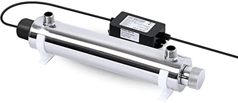 Bellerofonte Sterilizzatore UV Lampada 16 Watt 6 Lt/Min per Impianti Filtrazione e Osmosi Inversa