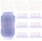 Registerkarten, Hängeregister, Ordner-Tabs, durchsichtiger Kunststoff, Aktenschrank, Hängeregister, Etikettenhalter und Einsätze für schnelle Identifizierung, Ordnungsregister, 50 Stück