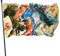 Fahnen, Aquarell Pferd Flaggen 5 ft x 3 ft mit Ösen, Polyester-Flaggen Lichtbeständige Gartenflagge für Terrasse Garten Hof im Freien