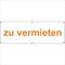 Indigos UG - Plane wasserdicht Gerüstplane - p05 - Zu vermieten - Banner - 300 cm x 100 cm - Baustelle, Garten, Zaun oder Veranstaltung im Sommer - Werbeplane - Werbung