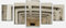 wandmotiv24 Leinwandbild Treppenhaus im Haus Variante 3-180 x 115cm Bilder auf Leinwand, Wandbild M0793